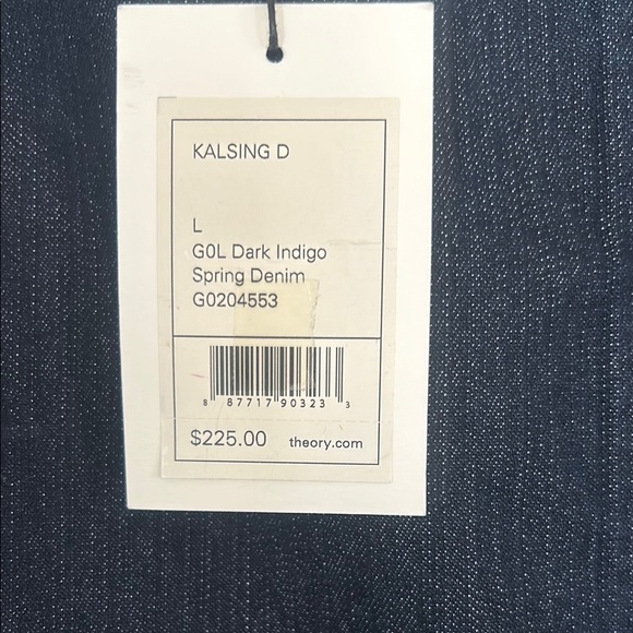 Theory Dark Blue Sleeveless Peplum Top - Picture 4 of 8